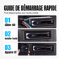 🎵 50% DE RÉDUCTION! 🚗 Autoradio Bluetooth 5.0 – Double USB & son haute qualité – Appels mains libres & musique 📻
