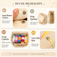 🧵 50% DE RÉDUCTION! 🧶 Sac de rangement couture – Compartiments pour aiguilles & poches intérieures ✨