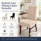🪑 50% DE RÉDUCTION! 🛋️ Housse de chaise extensible – Élastique & ajustable pour tous les sièges ✨