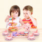 🍵 50% DE RÉDUCTION! 🦄 Set théière enfant – 17 pièces, portable & imaginaire ✨
