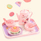 🍵 50% DE RÉDUCTION! 🦄 Set théière enfant – 17 pièces, portable & imaginaire ✨
