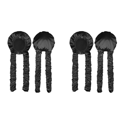 🌙 50% DE RÉDUCTION! 🎀 Bonnet satin – Protecteur, sans chaleur & idéal pour boucles ✨
