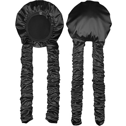 🌙 50% DE RÉDUCTION! 🎀 Bonnet satin – Protecteur, sans chaleur & idéal pour boucles ✨