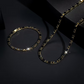💎 50% DE RÉDUCTION! ✨ Parure bijoux homme – Collier & bracelet zircon – Style street luxe 💪