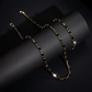 💎 50% DE RÉDUCTION! ✨ Parure bijoux homme – Collier & bracelet zircon – Style street luxe 💪