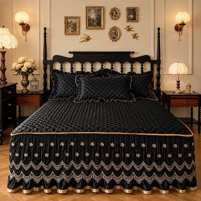 🛏️ 50% DE RÉDUCTION! ✨ Cache‑sommier matelassé – Respirant, 45 cm & élégant – 5 couleurs 🎨