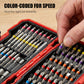 🔧 50% DE RÉDUCTION! 🧰 Jeu de 83 embouts S2 – Boîte de rangement & multi-usages ✨