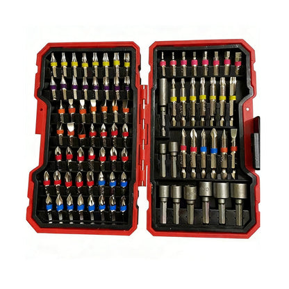 🔧 50% DE RÉDUCTION! 🧰 Jeu de 83 embouts S2 – Boîte de rangement & multi-usages ✨