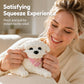 🧸 50% DE RÉDUCTION! 🐶 Nounours anti‑stress – Doux, compressible & réconfortant – Idéal pour le bureau 🌙