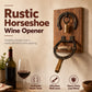 🍷 ACHETEZ 2, OBTENEZ 1 GRATUIT! 🔧 Déboucheur mural fer à cheval – Rustique, décoratif & facile d'utilisation 🥂✨