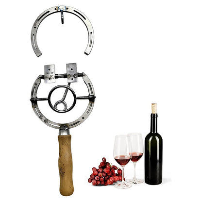 🍷 ACHETEZ 2, OBTENEZ 1 GRATUIT! 🔧 Déboucheur mural fer à cheval – Rustique, décoratif & facile d'utilisation 🥂✨