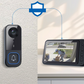 🔔 60% DE RÉDUCTION! 📹 Sonnette vidéo HD – 1080P, angle 170°, audio bidirectionnel & portée 150 m ✨