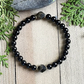 📿 50% DE RÉDUCTION! ⚫ Bracelet obsidienne – Naturel, élégant & protecteur ✨
