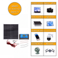 ☀️ 50% DE RÉDUCTION! 🔋 Kit panneau solaire portable – Étanche & avec contrôleur ✨