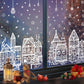 🎄 50% DE RÉDUCTION! ✨ Autocollants village de Noël – Décoratifs, festifs & faciles à poser ✨