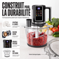 🍳 50% DE RÉDUCTION! ⚡ Robot culinaire 3L – 500W, bol verre trempé & 9 modes ✨