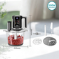 🍳 50% DE RÉDUCTION! ⚡ Robot culinaire 3L – 500W, bol verre trempé & 9 modes ✨