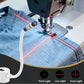 🧵 50% DE RÉDUCTION! 🔦 Guide laser pour machine à coudre – Magnétique, 3 lentilles & bras 360° – Précision absolue ✨