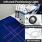 🧵 50% DE RÉDUCTION! 🔦 Guide laser pour machine à coudre – Magnétique, 3 lentilles & bras 360° – Précision absolue ✨