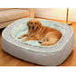 🛏️ 50% DE RÉDUCTION! 🐾 Lit pour animaux – Mousse de soutien & double texture respirante ✨
