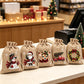 🎄 50% DE RÉDUCTION! 🎁 Sacs cadeaux Noël – Imprimés festifs, cordon & réutilisables ✨