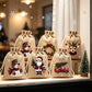 🎄 50% DE RÉDUCTION! 🎁 Sacs cadeaux Noël – Imprimés festifs, cordon & réutilisables ✨