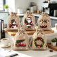 🎄 50% DE RÉDUCTION! 🎁 Sacs cadeaux Noël – Imprimés festifs, cordon & réutilisables ✨
