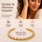 💖 50% DE RÉDUCTION! 📿 Bracelet cœur en acier – Maillons romantiques & finition polie ✨