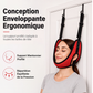 🚪 50% DE RÉDUCTION! 💆 Traction cervicale sur porte – Coussin confortable & soulagement à domicile ✨