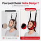 🚪 50% DE RÉDUCTION! 💆 Traction cervicale sur porte – Coussin confortable & soulagement à domicile ✨