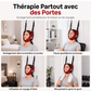 🚪 50% DE RÉDUCTION! 💆 Traction cervicale sur porte – Coussin confortable & soulagement à domicile ✨