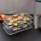 🍂 50% DE RÉDUCTION! 🥩 Grille déshydratation inox – Multicouche, durable & polyvalente ✨