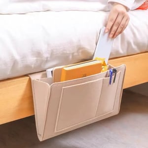 🛋️ 50% DE RÉDUCTION! 🧺 Organisateur mural – Nombreuses poches, feutre doux & installation facile ✨