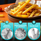🍟 50% DE RÉDUCTION! 🔪 Coupe-frites 4‑en‑1 – Polyvalent & facile à utiliser ✨
