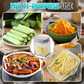 🍟 50% DE RÉDUCTION! 🔪 Coupe-frites 4‑en‑1 – Polyvalent & facile à utiliser ✨