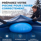 🏊 50% DE RÉDUCTION! ❄️ Coussin d'hivernage piscine – Réduit la pression & anti‑accumulation ✨