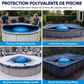 🏊 50% DE RÉDUCTION! ❄️ Coussin d'hivernage piscine – Réduit la pression & anti‑accumulation ✨