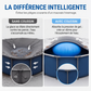 🏊 50% DE RÉDUCTION! ❄️ Coussin d'hivernage piscine – Réduit la pression & anti‑accumulation ✨
