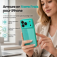 📱 50% DE RÉDUCTION! ❄️ Coque verre effet glacé – Protection intégrale & objectif intégré ✨
