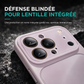 📱 50% DE RÉDUCTION! ❄️ Coque verre effet glacé – Protection intégrale & objectif intégré ✨