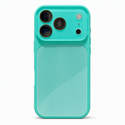 📱 50% DE RÉDUCTION! ❄️ Coque verre effet glacé – Protection intégrale & objectif intégré ✨