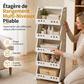 🛒 60% DE RÉDUCTION! 🛠️ Organisateur pliable à roues – Plusieurs niveaux & pratique ✨