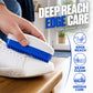 🧼 50% DE RÉDUCTION! 👟 Brosse à chaussures tout‑en‑un – Nettoyant intégré & pratique ✨