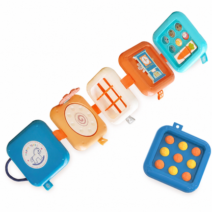 🧩 50% DE RÉDUCTION! 🧒 Jouet Montessori multifonctionnel – Occupe & éveille les enfants ✨