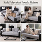🛋️ 50% DE RÉDUCTION! ❄️ Housse de coussin en peluche – Antidérapante, chaude & moelleuse ✨