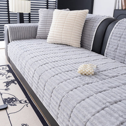 🛋️ 50% DE RÉDUCTION! ❄️ Housse de coussin en peluche – Antidérapante, chaude & moelleuse ✨