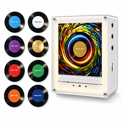 🎄 50% DE RÉDUCTION! 🎵 Aimants frigo vinyle – Boîte à musique NFC & design Noël ✨