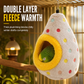 🐦 50% DE RÉDUCTION! 🥚 Hamac nid suspendu – Coton, doublure polaire & douillet ✨