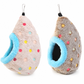🐦 50% DE RÉDUCTION! 🥚 Hamac nid suspendu – Coton, doublure polaire & douillet ✨