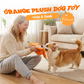🧸 50% DE RÉDUCTION! 🍊 Jouet chien peluche orange – Cache-cache & interactif ✨